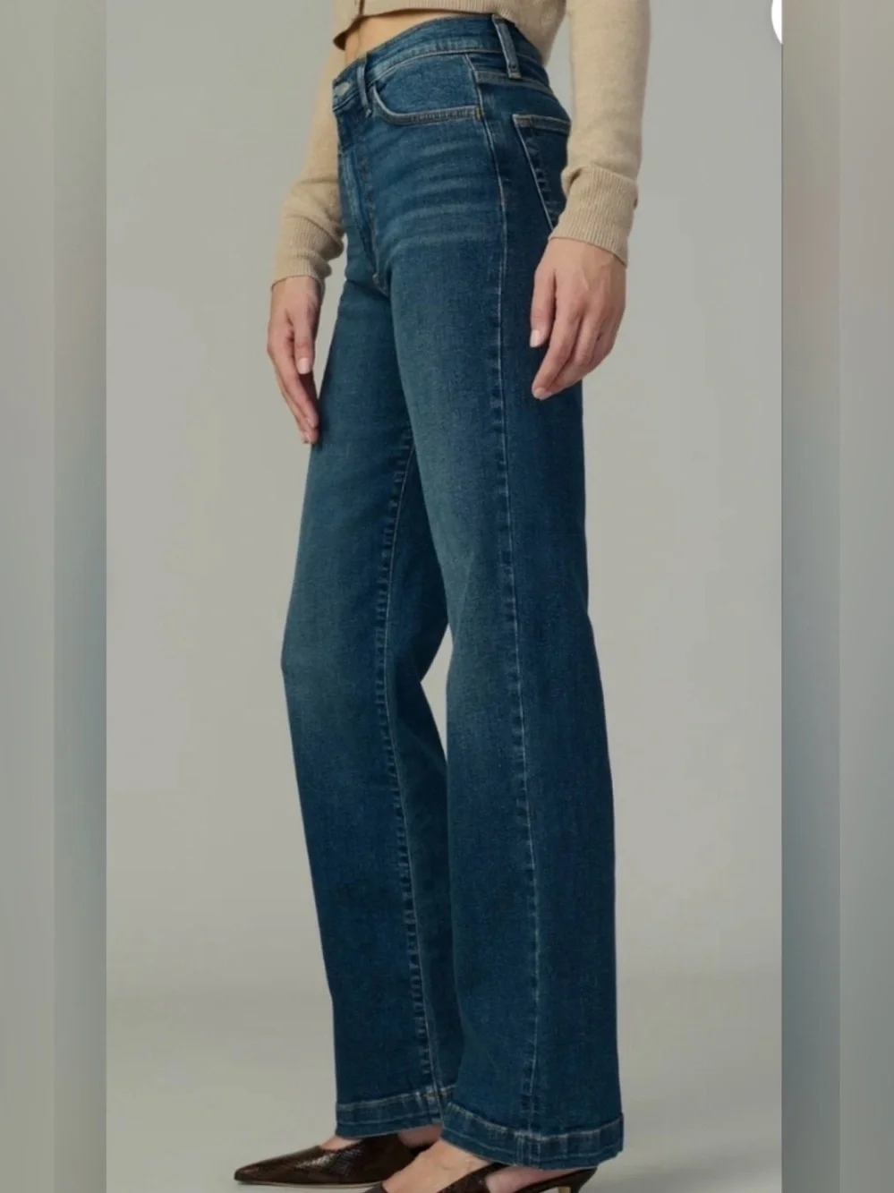 JOES JEANS Wide Leg Full Sweet Dreams Blue Jeans Size 31 EUC